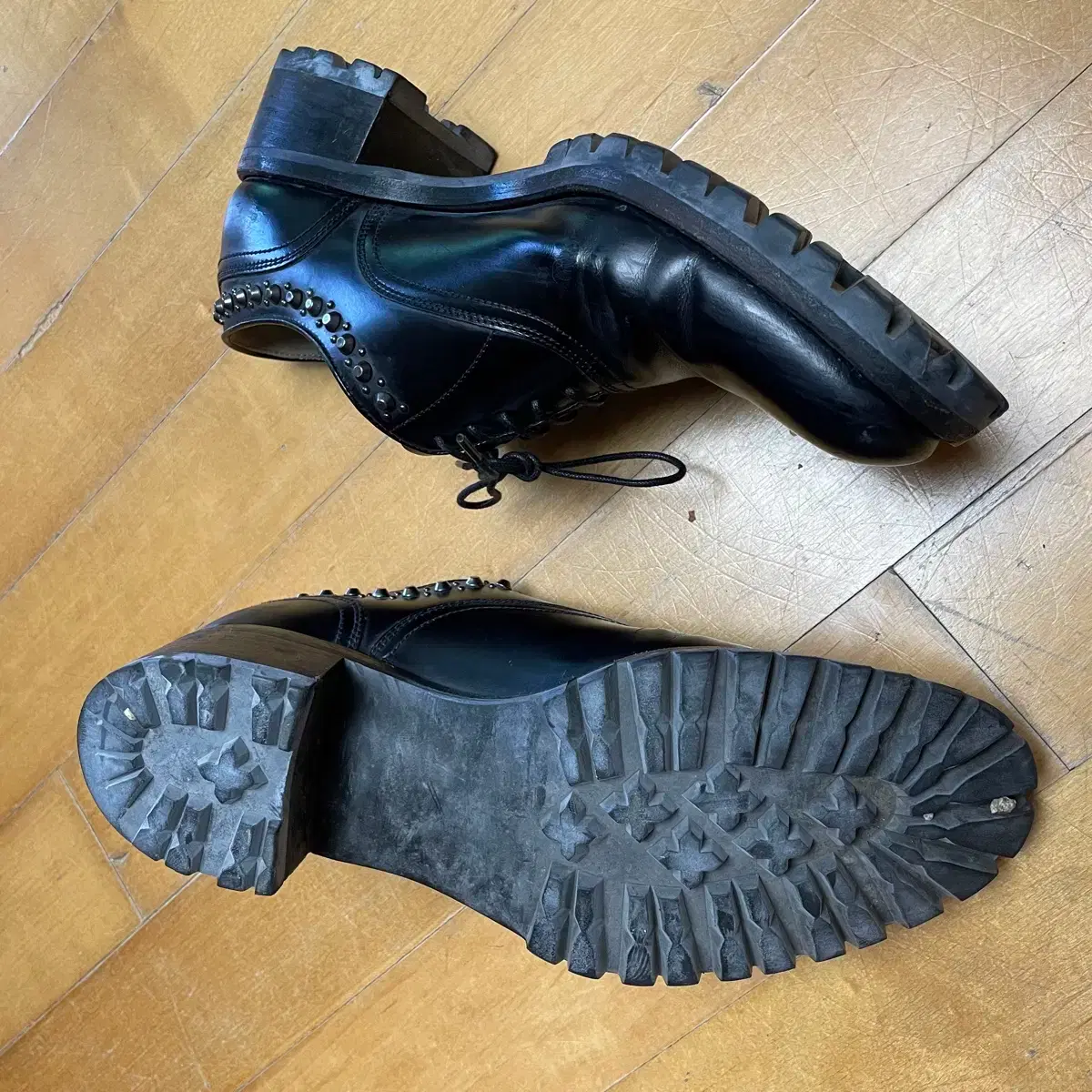 Church's スタッド ディテール レースアップ シューズ Churchs Churches スタッドレースアップシューズ